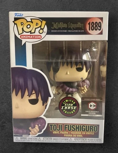 Funko Pop! Vinyl: Jujutsu Kaisen - Toji Fushiguro (Chase) (Glow) - Chalice