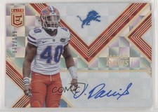 2017 Donruss Elite Elite Rookie Auto Red 172/199 Jarrad Davis #RA24 Auto 0c6