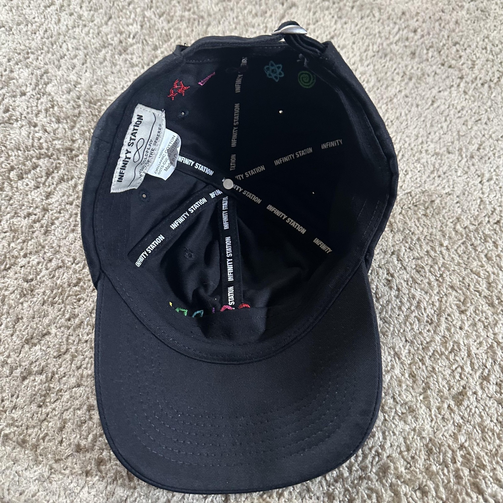 Coldplay Infinity Station Hat Cap Strap Back Mens… - image 8