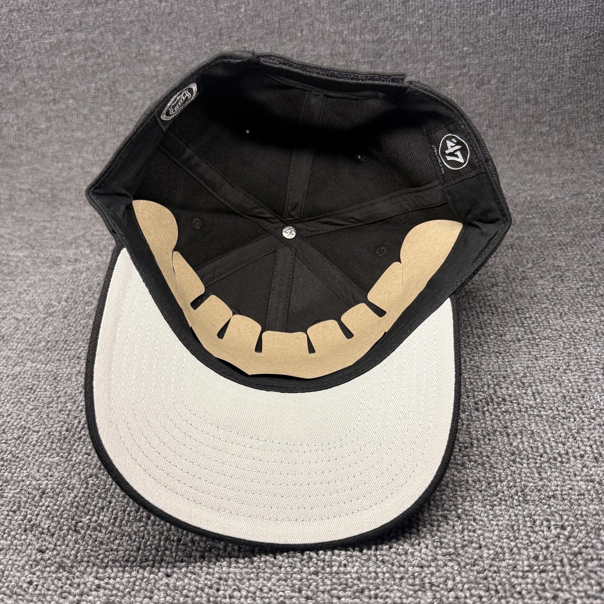 Vancouver Canucks '47 MVP Hat Black Skate Logo Adjustable NHL Cap
