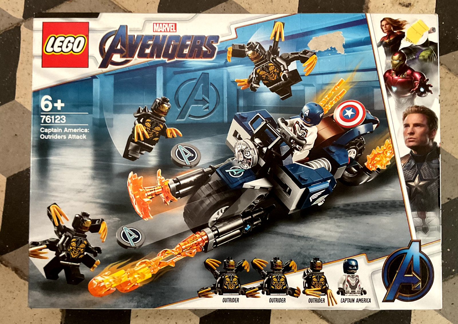 Lego Marvel Avengers 76123 Captain America pour des après-midi de jeu en famille