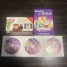 Print Artist Platinum Edition Version 23 CD Graphic Design Software