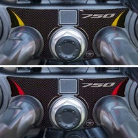 3D Schutz Aufkleber FüR Motorrad Gabelplatte, Kompatibel Mit Honda Transalp 2025