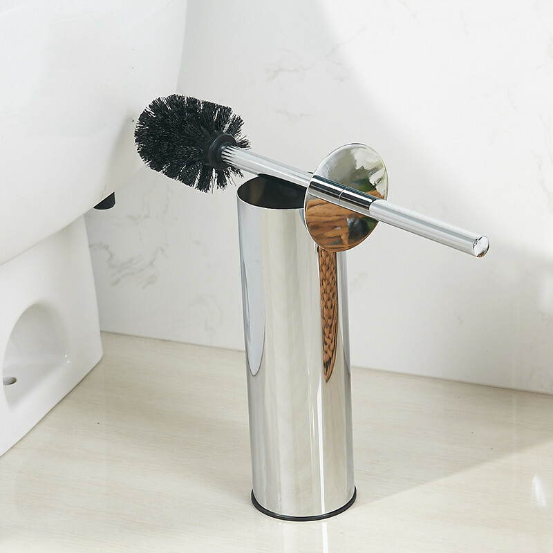 Cleaning Long Handle Brush Holder Modern Bathroom Free Standing Storage ...