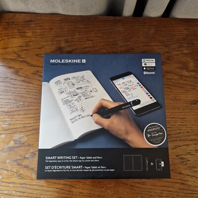 Moleskine smart writing set, Paper Tablet and Pen+, Bluetooth, originalverpackt