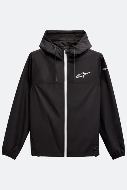 ALPINESTAR TREQ Black WINDBREAKER LIGHT JACKET - 1232 11020