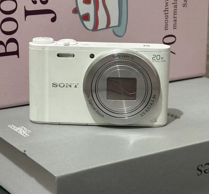SONY Cyber-shot DSC-WX350　白 SONY Cyber-shot DSC-WX350 White 18.2MP Digital Camera