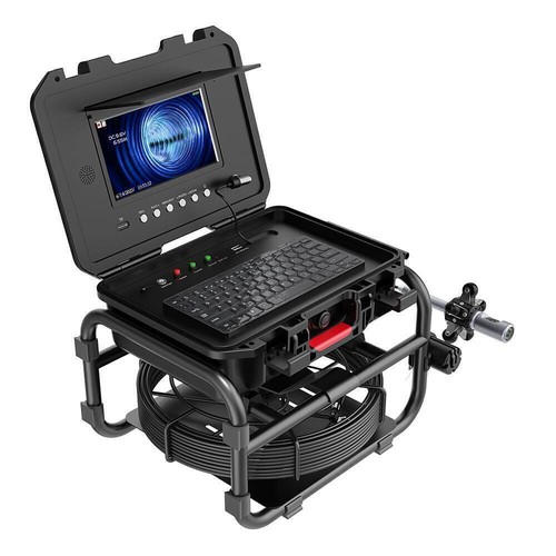 Kanalkamera mit 512HZ Sender 9" IPS Pan 360° Rotationsrohrinspektionskamera - Bild 16 von 33