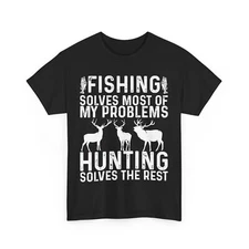 Fishing & Hunting Shirt, Hunters Shirt, Fisherman Tee, Fishing Hunting Fan Shirt