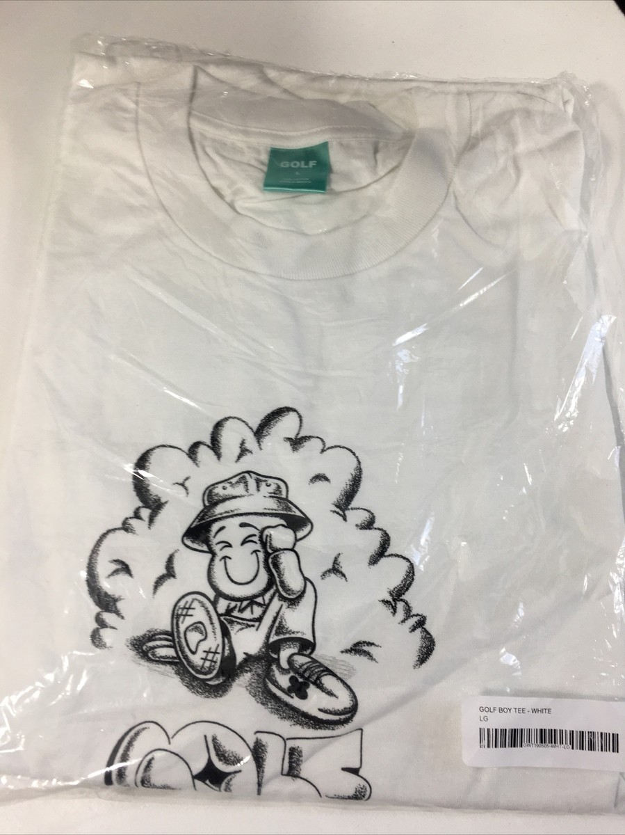Golf Wang Mens Golf Boy Tee White Large NEW | eBay