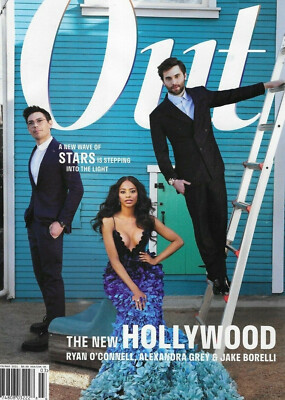 OUT Magazine February/March 2021 Ryan O'Connell Alexandra Grey Jake Borelli