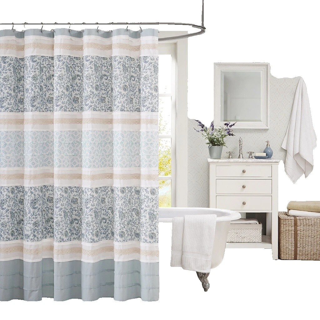 Lace Multicolor Shower Curtains