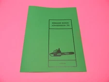 JONSEREDS 75 CHANSAW WORKSHOP MANUAL  ----  BOX 936 D