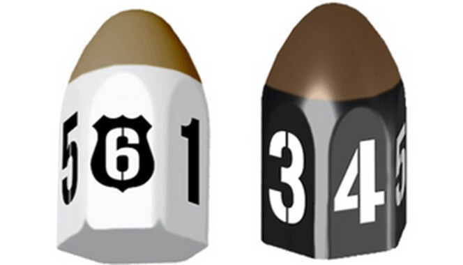 Tiny Epic Crimes, 6 упаковок кубиков-пуль (английская версия)