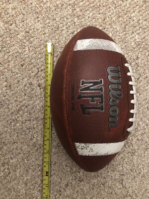 Wilson NFL American Football Official TDS Pattern Brown Inflate 7