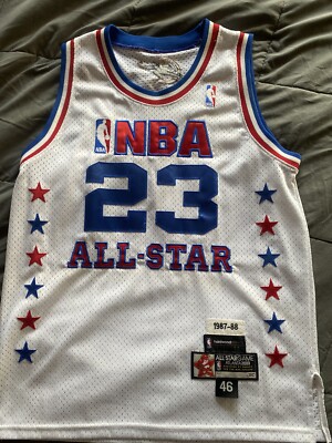 MICHAEL JORDAN -LAST ALL-STAR GAME -JERSEY PRO-CUT - HARDWOOD