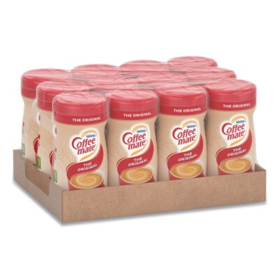 Coffee-Mate 55882CT 11 oz. Non-Dairy Powdered Creamer - Original (12/Carton) New