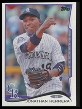2014 Topps #152 Jonathan Herrera Colorado Rockies
