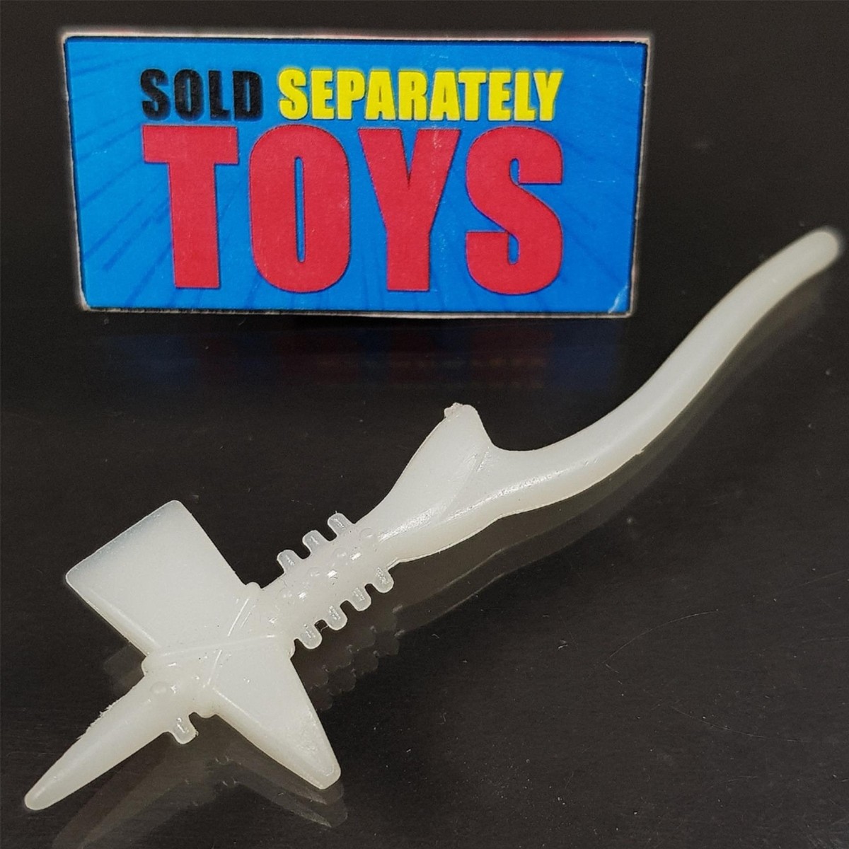 Vtg Other World Froggacuda AXE glow in the dark weapon accessory 