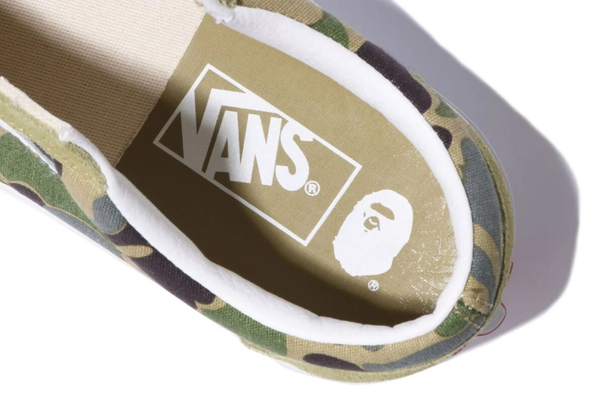 A Bathing Ape BAPE x Vans ABC Camo Old Skool 38 DX Green A Bathing Ape BAPE x Vans ABC Camo Old Skool 38 DX Green