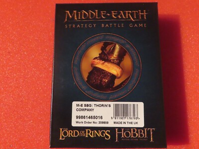 Games Workshop Forgeworld The Hobbit Thorin's Company 13 Zwerge Neu in OVP New Box Set