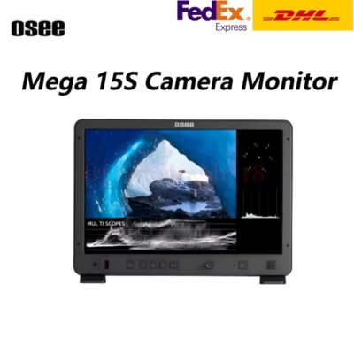 Osee Mega 15S 15.4'' P Monitor HD HDR Monitor 1000nit High Brightness  1920X1200