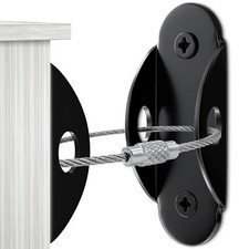 4our Kiddies Furniture Anchors 10 Pack 2023 Upgraded Furniture Straps for B...