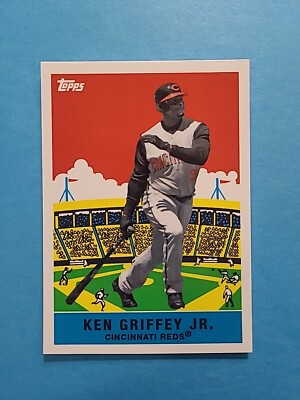 KEN GRIFFEY, JR. 2007 TOPPS FLASHBACK FRIDAYS BASEBALL CARD # FF3 H4975