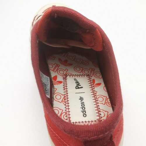 ~ Adidas Originals Nizza Low ~ Parley Collab ~ rot Batik ~ Damen UK Größe 3 ~ - Bild 22 von 24