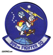USAF 309th FIGHTER SQ -309 FS- F-16 Fighting Falcon -Luke AFB, AZ- VEL PATCH