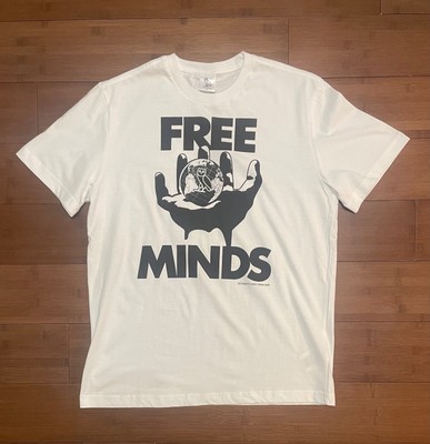 New OVO Free Minds T-Shirt White Tee October's Very Own Drake Size Small