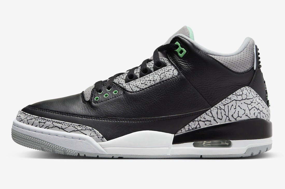 Air Jordan 3 Retro Green Glow CT8532-031 | eBay