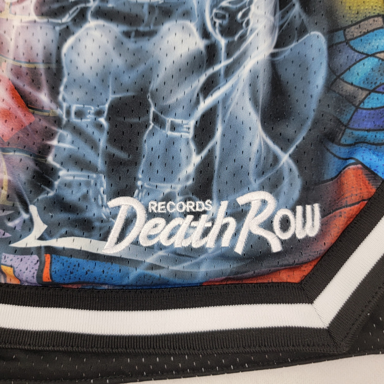 FILA SHOE PALACE Death Row Records Uomo Taglia EXTRA LARGE Pantaloncini Sportivi Maglia Snoop Dogg