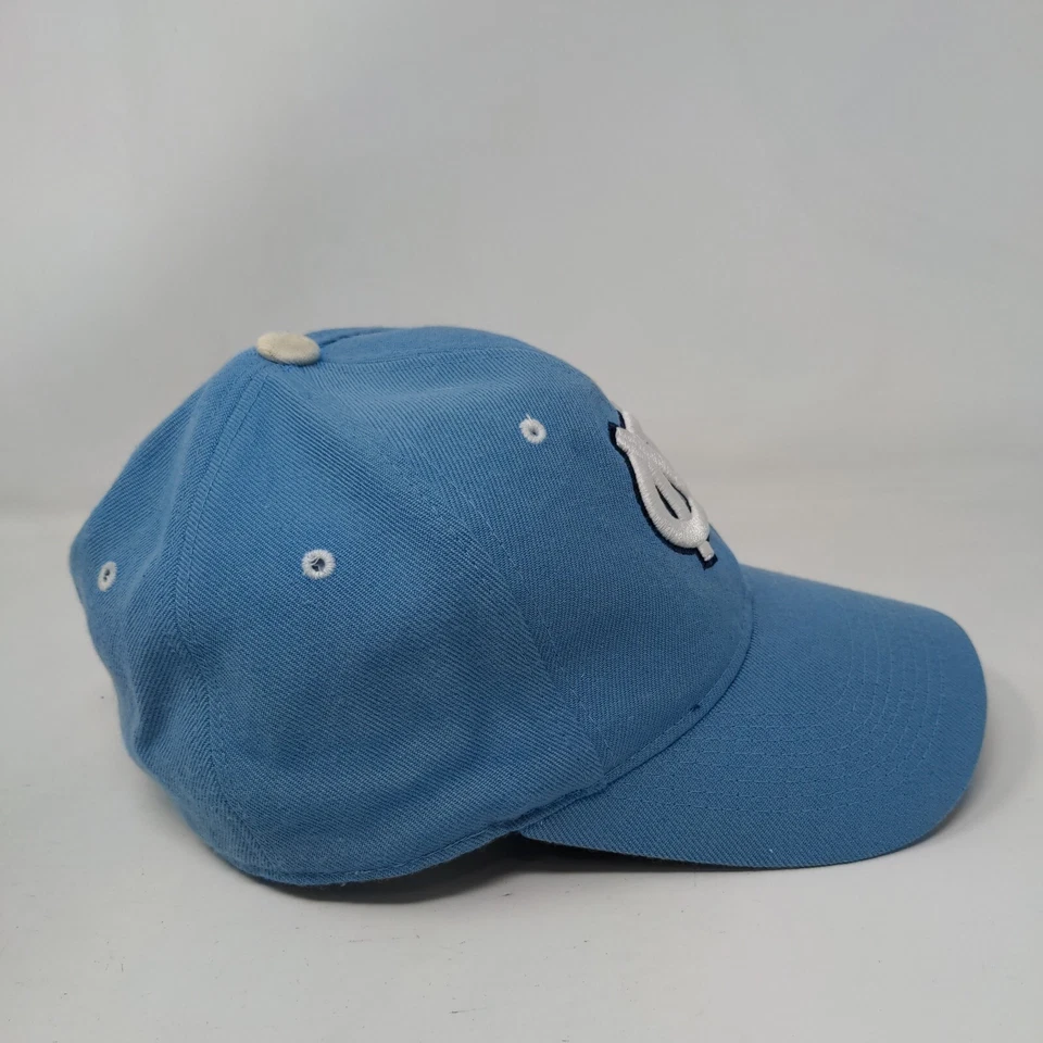 North Carolina Fitted Hat Blue Size 6 7/8 Embroidered Authentic Zephyr The Hat - Image 4 of 4