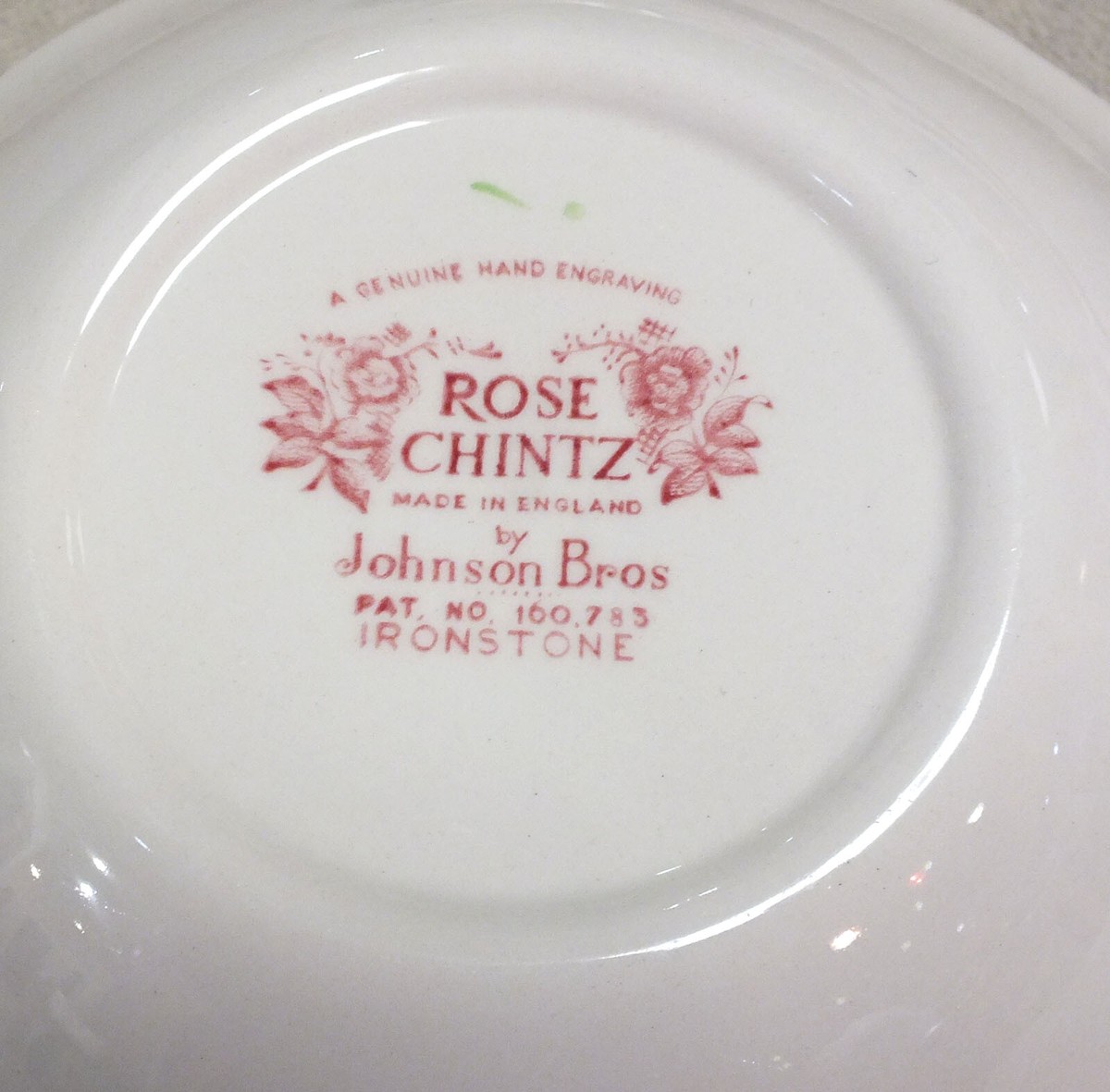 15-Piece Lot Johnson Brothers Rose Chintz Various Plates England