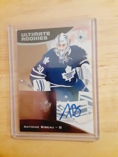 2015-16 Ultimate Antoine Bibeau Auto /299 Autograph Rookie Rc Maple Leafs 