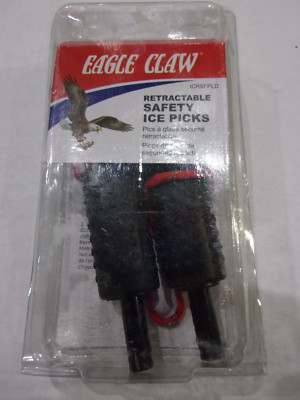Eagle Claw Retractable Safety Ice Picks