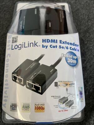 Extender LogiLink by CAT-5e Oder 6 Oder 7 Kabel 30meter