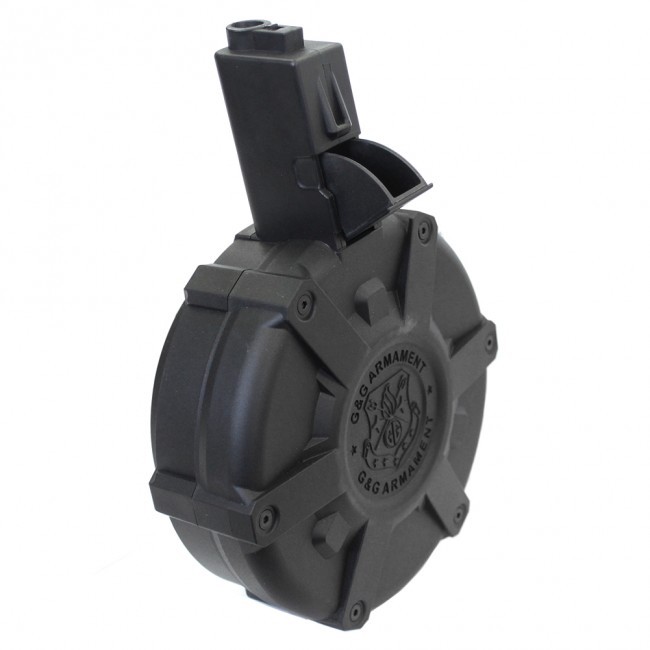 G&G ARMAMENT ARP 9 Drum Mag 1500R 9mmタイプ G&G ARMAMENT ARP 9 Drum Mag 1500R 9mmタイプ9FIFTY ©SAINT
