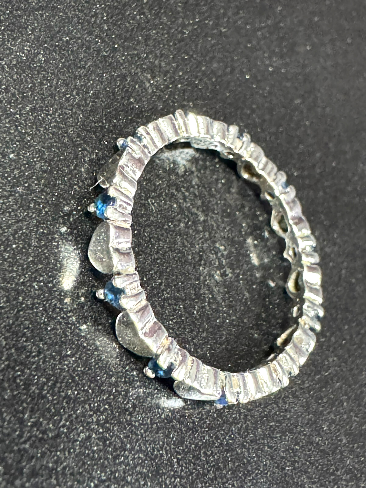 SETA 925 Sterling Silver Interlocking Stackable E… - image 3