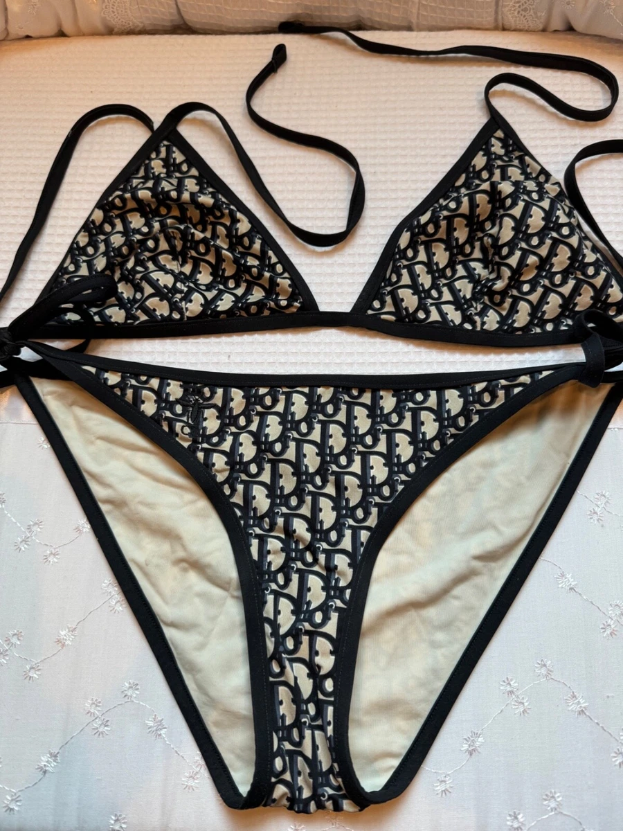 Christian Dior ロゴプリント 水着ビキニ セット DIOR水着 ブランド Dior 水着 ワンピース ビキニ キャミソール 高品質