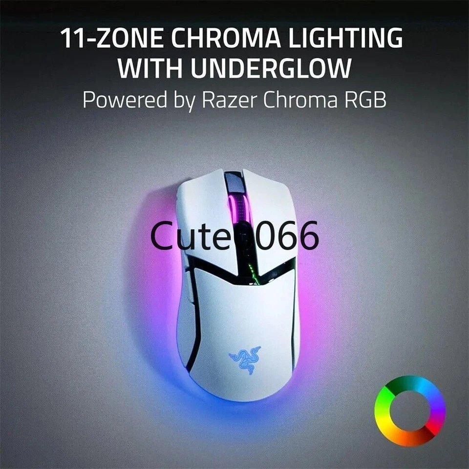 Razer Cobra Pro Wireless Gaming Mouse Chroma RGB Lighting 30K Optical Sensor - Image 3 of 4