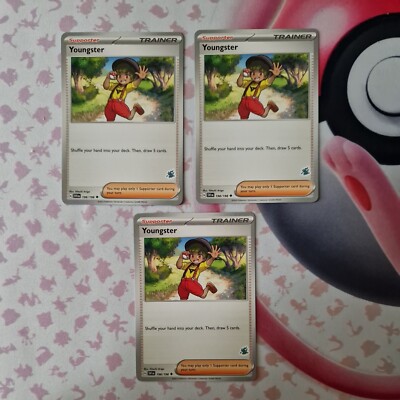 Youngster 198/198 x3 - Battle Academy 2024 - Darkrai Stamp