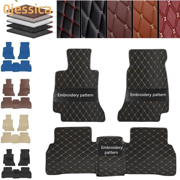 Car Mats Fit Jaguar Auto Floor Mats 3D Liner Carpets All Weather 3Pcs Pads Set - Image 4 of 4