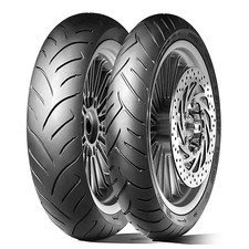 120/70-15 140/60-14  ATLANTIC 500 COPPIA GOMME PNEUMATICI DUNLOP SCOOTSMART