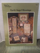 Earth Angel Blessing Cross Stitch Sampler Pattern Booklet Debra Designs DDB-10
