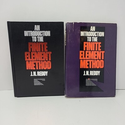 An Introduction To The Finite Element Method - 1984 J.N. Reddy HC no DJ 1st Ed.