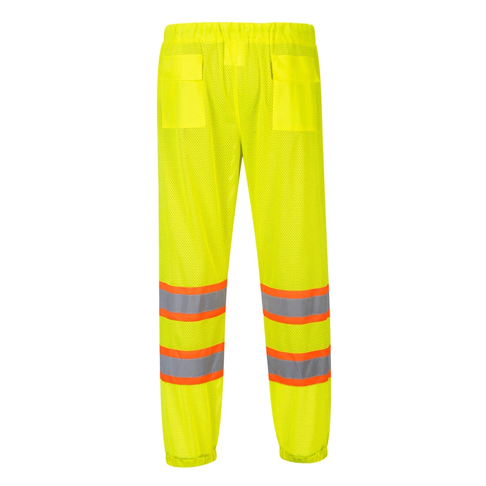 Portwest US386 Hi-Vis Contrast Reflective Safety Work Mesh Over Pants ANSI - Image 2 of 2