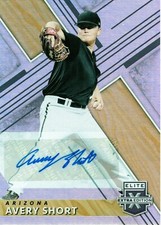 AVERY SHORT 2019 PANINI ELITE EXTRA EDITION AUTOGRAPH DIAMONDBACKS PROSPECT