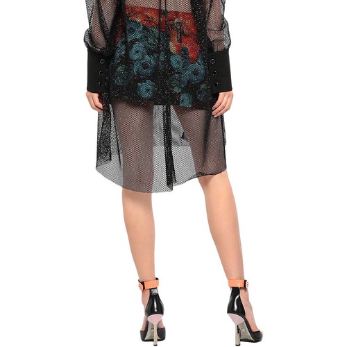 JUST CAVALLI Tunic Dress Sheer Floral Mini Skirt Bra Size 40 - RP £874.00 - Picture 10 of 10